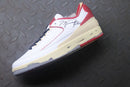 Nike Off-White x Air Jordan 2 Low White and Varsity Red