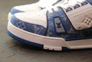 Louis Vuitton Trainer Masculino Azul Jeans