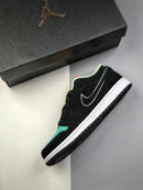 Nike Air Jordan 1 Low Black Aurora