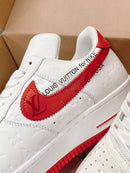 Nike & Louis Vuitton Branco/Vermelho