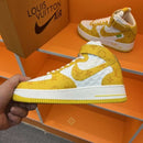 Nike Air Force x Louis Vuitton Amarelo