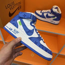 Nike Air Force x Louis Vuitton Azul