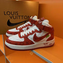 Nike Air Force x Louis Vuitton Vermelho