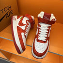 Nike Air Force x Louis Vuitton Vermelho