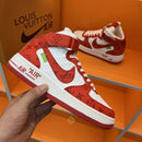 Nike Air Force x Louis Vuitton Vermelho